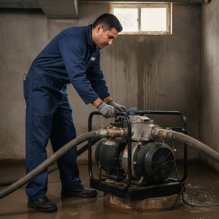 Achique Sótano servicio en Santiago de Queretaro